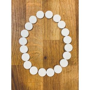 Vintage Jewelry - Vtg 80’s Flat Pearl Necklace Vintage Jewelry - Vtg 80’s Flat Pearl Necklace